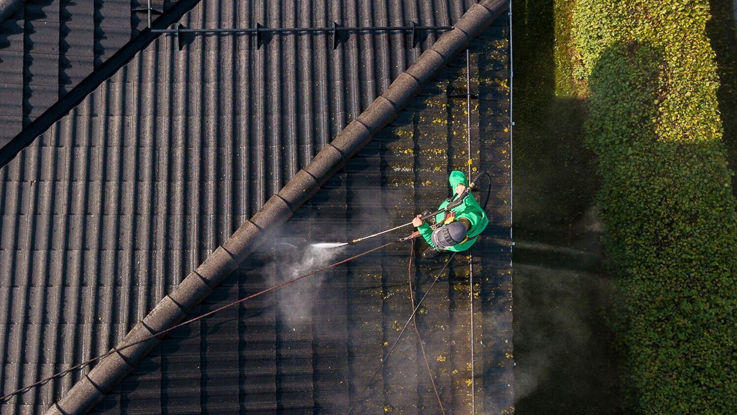 Millä puhdistaa katto ennen maalausta?